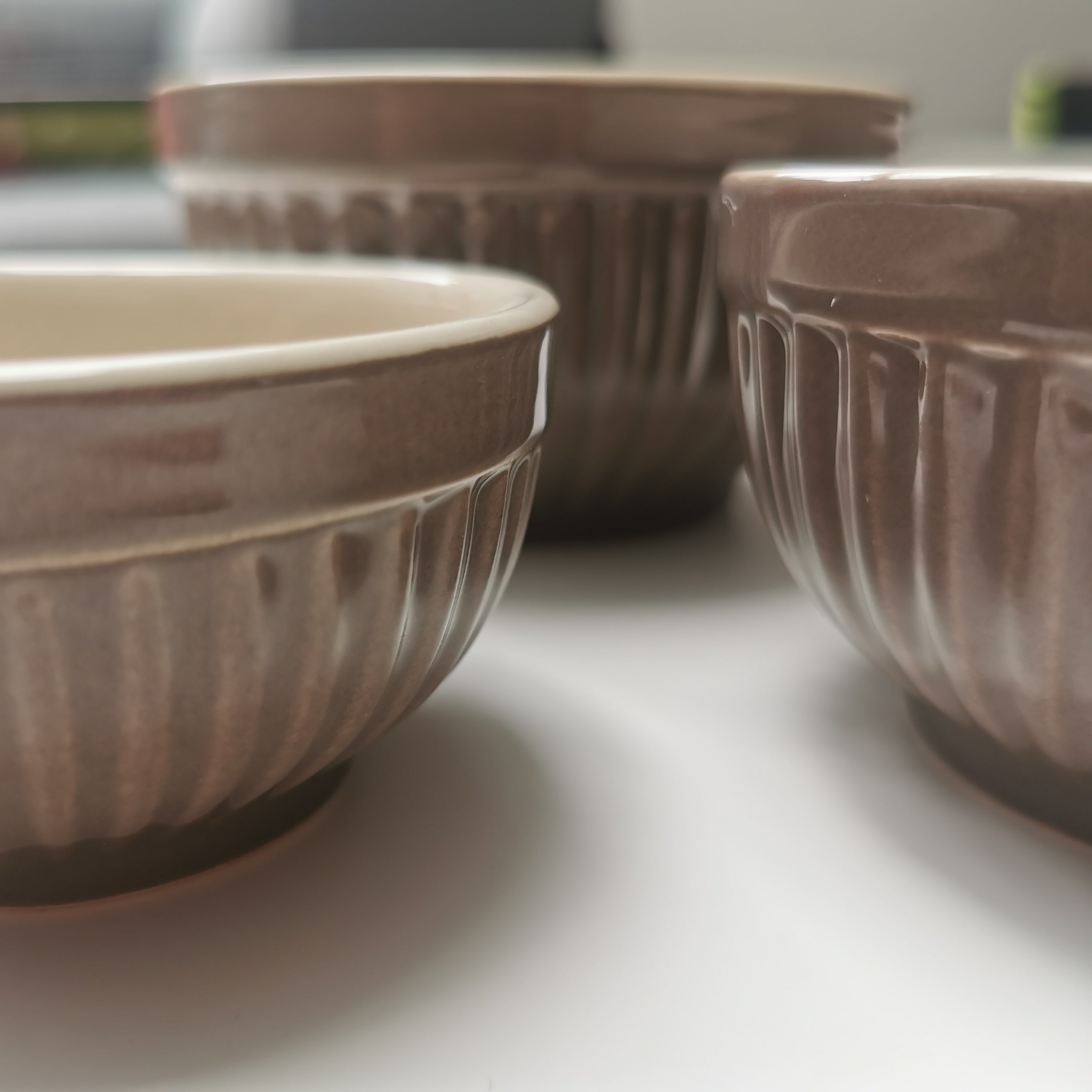 Schalensatz je 3 mini braun von Mynte